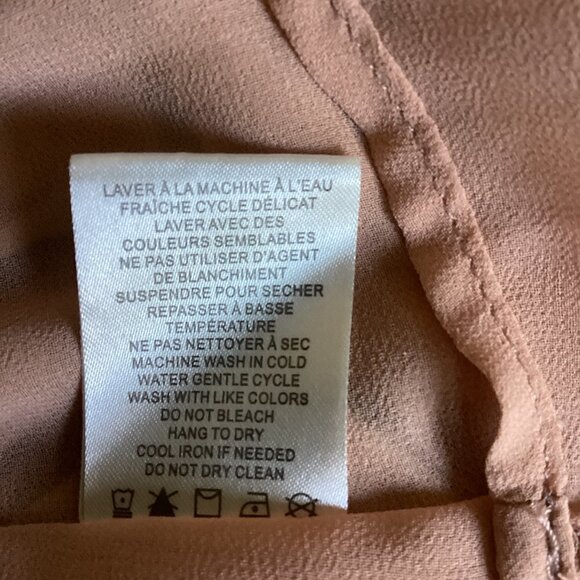 JOIE Polka Dot Tie-Neck Floral & Swiss Dot Blouse Sz S #69P - Picture 11 of 11